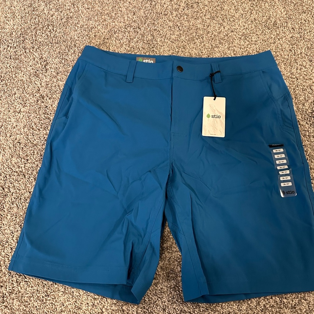 Stio Men's Coburn Shorts Shady Lake sz 38/10
